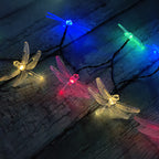 Colorful Solar String Lights – 20 to 200 LEDs, IP44 Waterproof