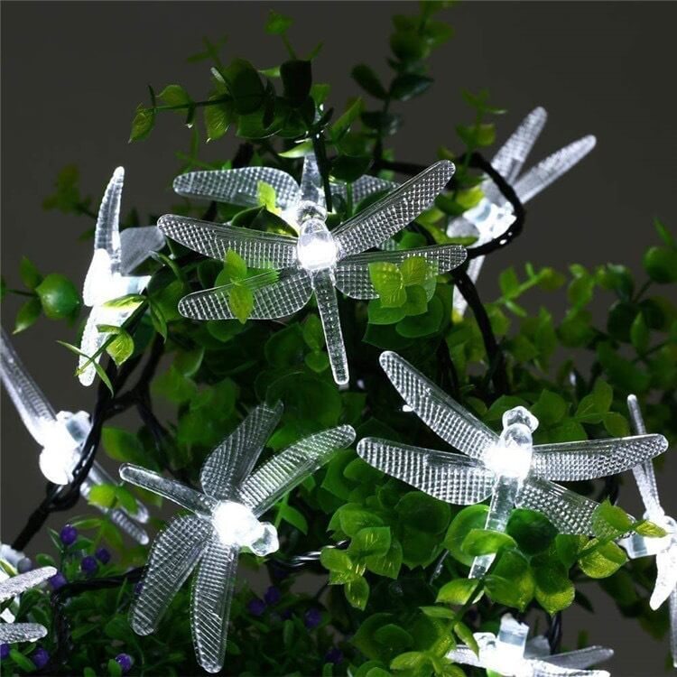 Colorful Solar String Lights – 20 to 200 LEDs, IP44 Waterproof