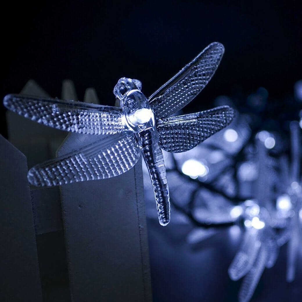 Colorful Solar String Lights – 20 to 200 LEDs, IP44 Waterproof