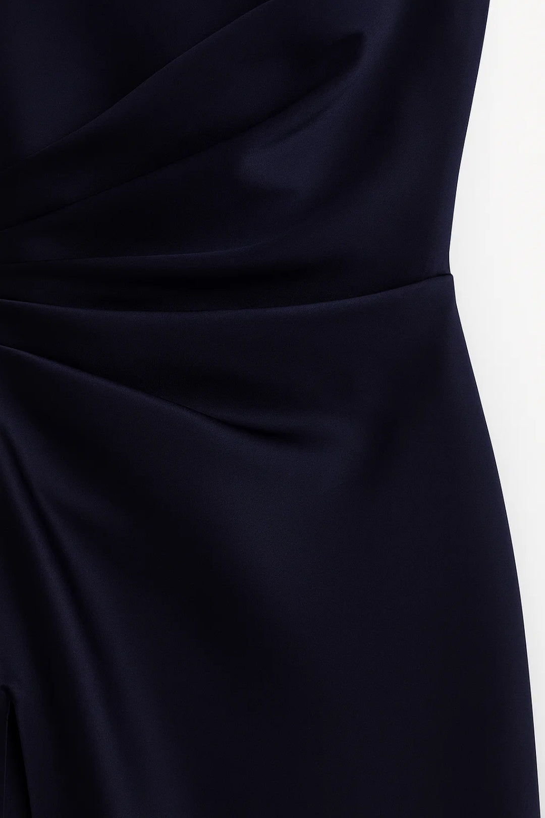 Women's Maxi Dress One Shoulder High Slit - Evening Gown