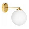 Industrial Wall Lamp Golden White