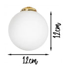 Industrial Wall Lamp Golden White