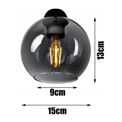 Industrial Wall Lamp "Smoke"