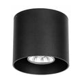 Downlight Wall Lamp "Black Round"