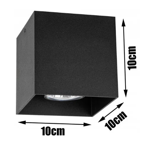 Downlight Wall Lamp "Black Square"