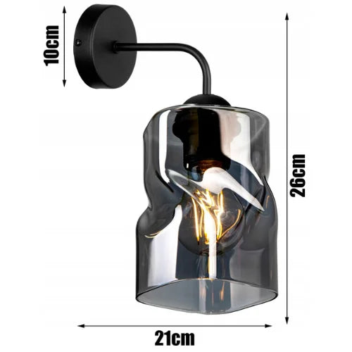 Industrial Downlight Wall Lamp "Twistlux"