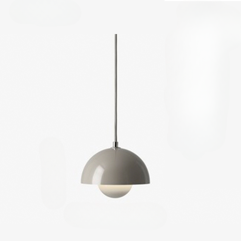 Ceiling Pendant Light in Iron with Adjustable Cord - Warm White Glow