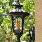 Verenia - Waterproof Retro Outdoor Wall Lamp with Frosted Glass