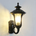 Verenia - Waterproof Retro Outdoor Wall Lamp with Frosted Glass