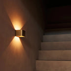 Tess Gold Rechargeable Wall Lamp | Motion Sensor, 20 Light Colors & Remote Control