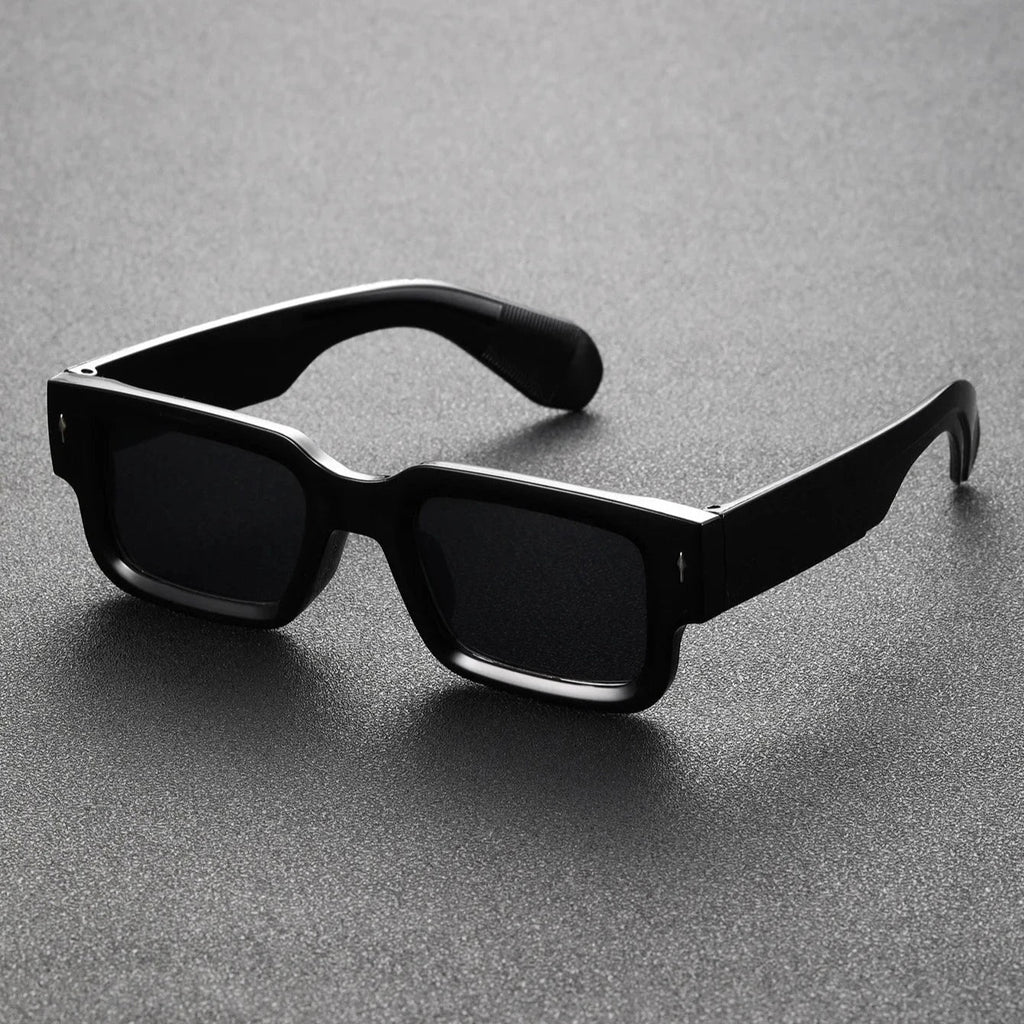 Unisex Rectangular Sunglasses – UV Protective Polycarbonate Frames