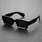 Unisex Rectangular Sunglasses – UV Protective Polycarbonate Frames