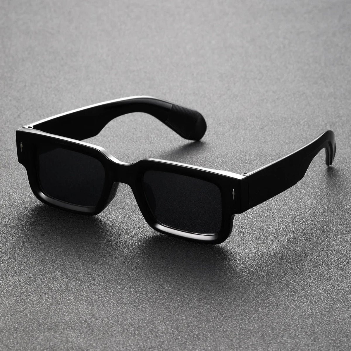 Unisex Rectangular Sunglasses – UV Protective Polycarbonate Frames