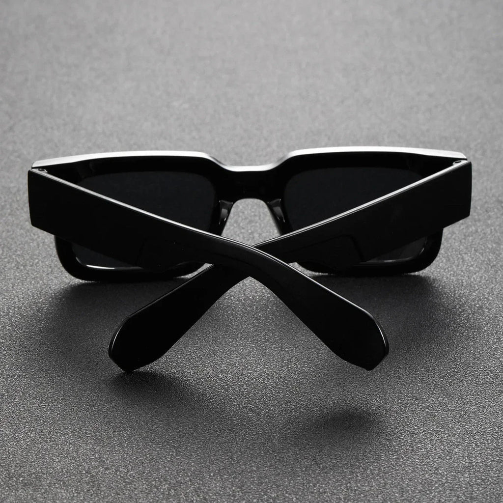Unisex Rectangular Sunglasses – UV Protective Polycarbonate Frames