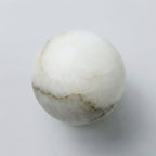 round modern japandi marble wall sconce