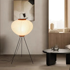 Akari – Japanese Wabi-Sabi Rice Paper Floor Lamp for Living Room and Bedroom
