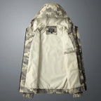 Unisex Full-Zip Hooded Jacket - Wind and Water Resistant Shell