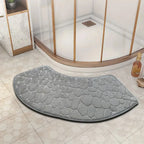 Verina – Curved Thickened Non-Slip Bath Mat for Shower and Toilet Floors