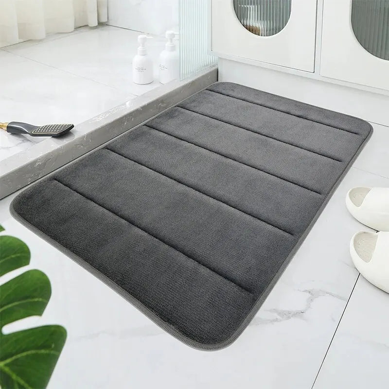 Eterna – Coral Velvet Non-Slip Quick-Dry Bath Mat