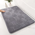 Arcadia – Thick Striped Non-Slip Bath Mat with Soft and Absorbent Design