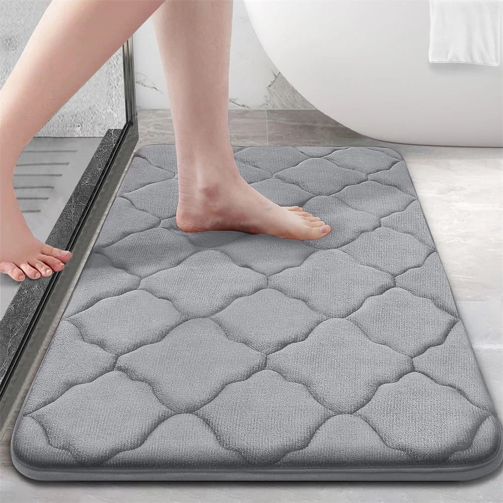 Calidia – Soft Comfortable Non-Slip Bath Mat for Safe and Dry Floors