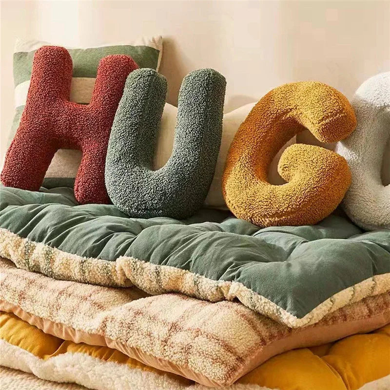 Alphabet Decorative Pillow – Personal, Soft & Unique