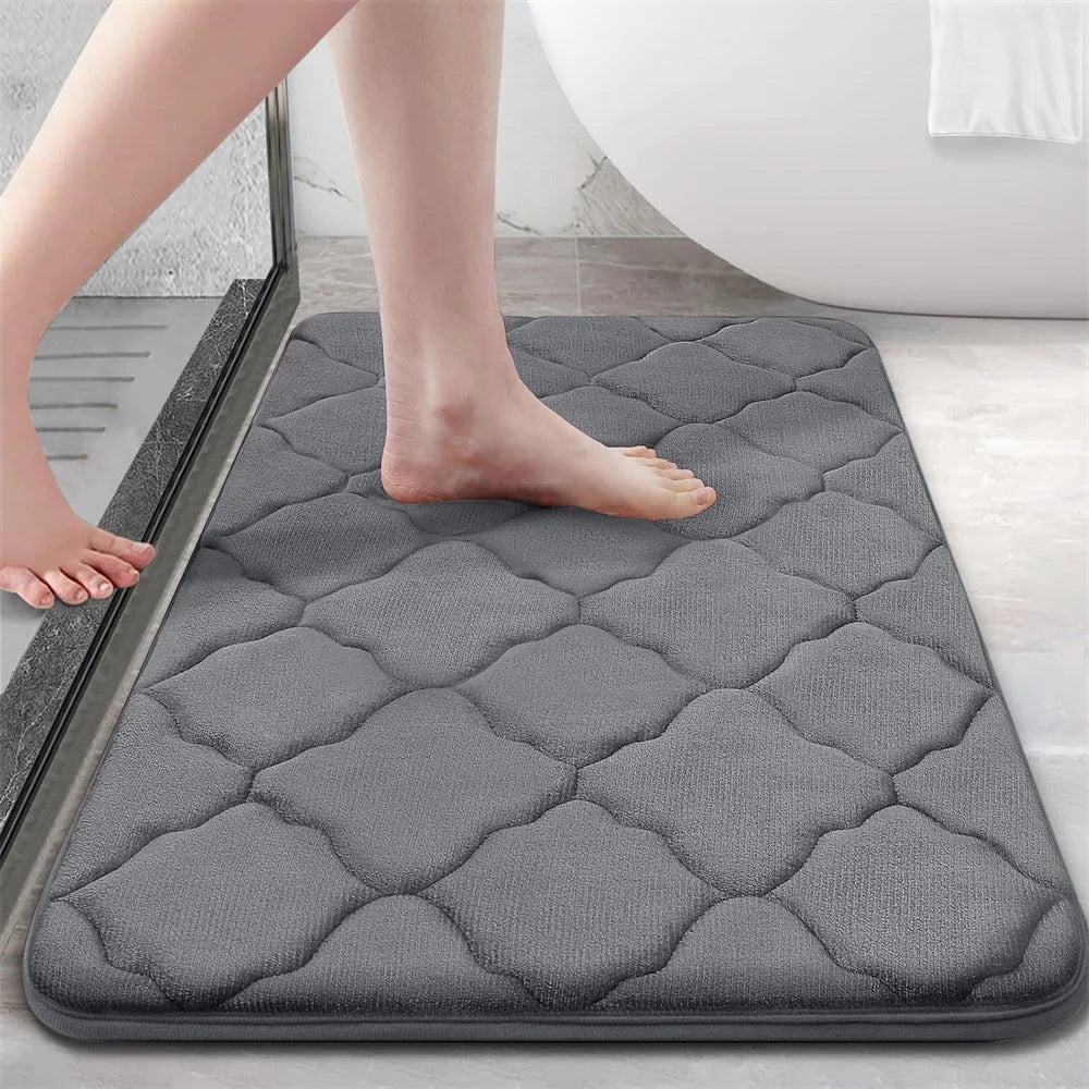 Calidia – Soft Comfortable Non-Slip Bath Mat for Safe and Dry Floors