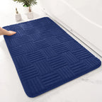 Arcadia – Thick Striped Non-Slip Bath Mat with Soft and Absorbent Design