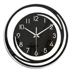 Wall Clock – Black Acrylic – Modern Scandinavian Design