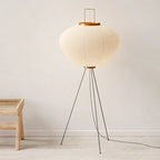 Akari – Japanese Wabi-Sabi Rice Paper Floor Lamp for Living Room and Bedroom