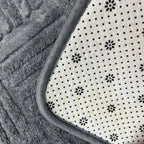 Arcadia – Thick Striped Non-Slip Bath Mat with Soft and Absorbent Design