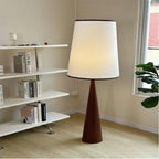 Minimalist Wooden LED Floor Lamp in Scandinavian Style
