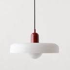 Colorful Bauhaus Pendant Light with Timeless Glass Design