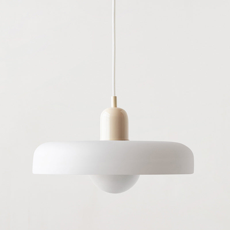 Colorful Bauhaus Pendant Light with Timeless Glass Design