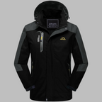 Women's Waterproof Hooded Rain Jacket - Windproof Outdoor Coat