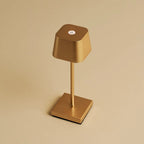 Sarphati Mini Gold Cordless Lamp | Wireless Charging via Charging Station, Dimmable & 3 Light Modes