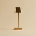 Sarphati Mini Gold Cordless Lamp | Wireless Charging via Charging Station, Dimmable & 3 Light Modes
