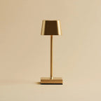 Sarphati Mini Gold Cordless Lamp | Wireless Charging via Charging Station, Dimmable & 3 Light Modes