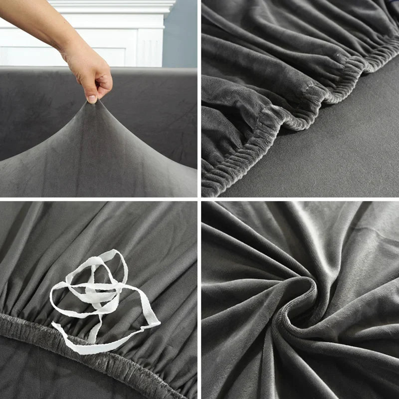 Stretch Sofa Cover Elastic Couch Slipcover - Pet & Stain Protection