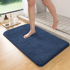 Marcella – Long-Pile Non-Slip Bath Mat with Absorbent Design for Shower and Toilet Floors