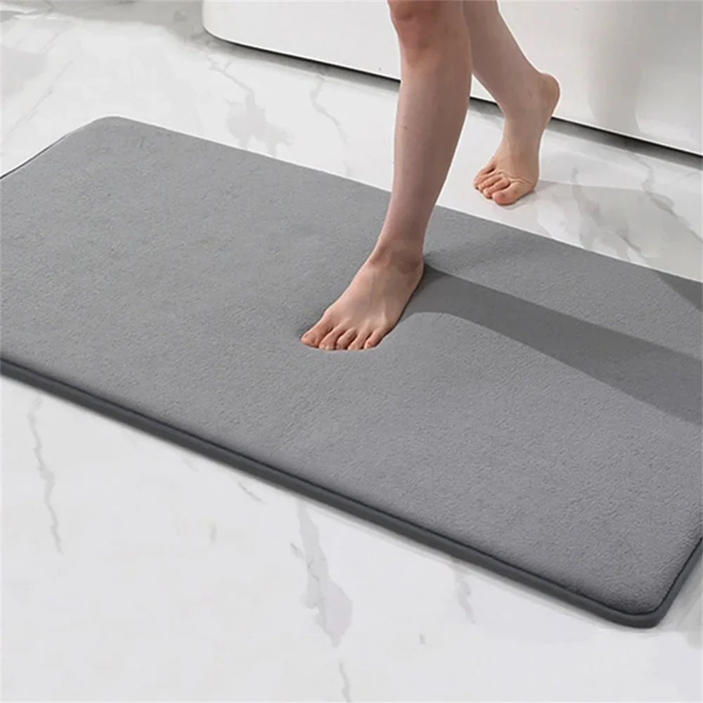 Calidia – Soft Comfortable Non-Slip Bath Mat for Safe and Dry Floors