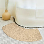 Verina – Curved Thickened Non-Slip Bath Mat for Shower and Toilet Floors