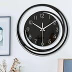 Wall Clock – Black Acrylic – Modern Scandinavian Design