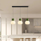 Art Deco Pendant Lamp in Bauhaus Style (Cream, Red, Green, or Chrome)