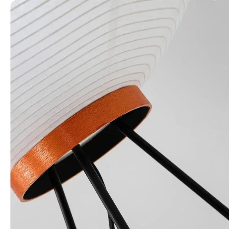 Akari – Japanese Wabi-Sabi Rice Paper Floor Lamp for Living Room and Bedroom