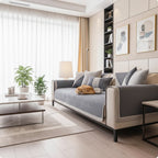 NATURWEFT – Non-Slip Cotton and Linen Sofa Cover for All Seasons