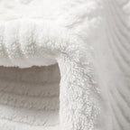 Arcadia – Thick Striped Non-Slip Bath Mat with Soft and Absorbent Design