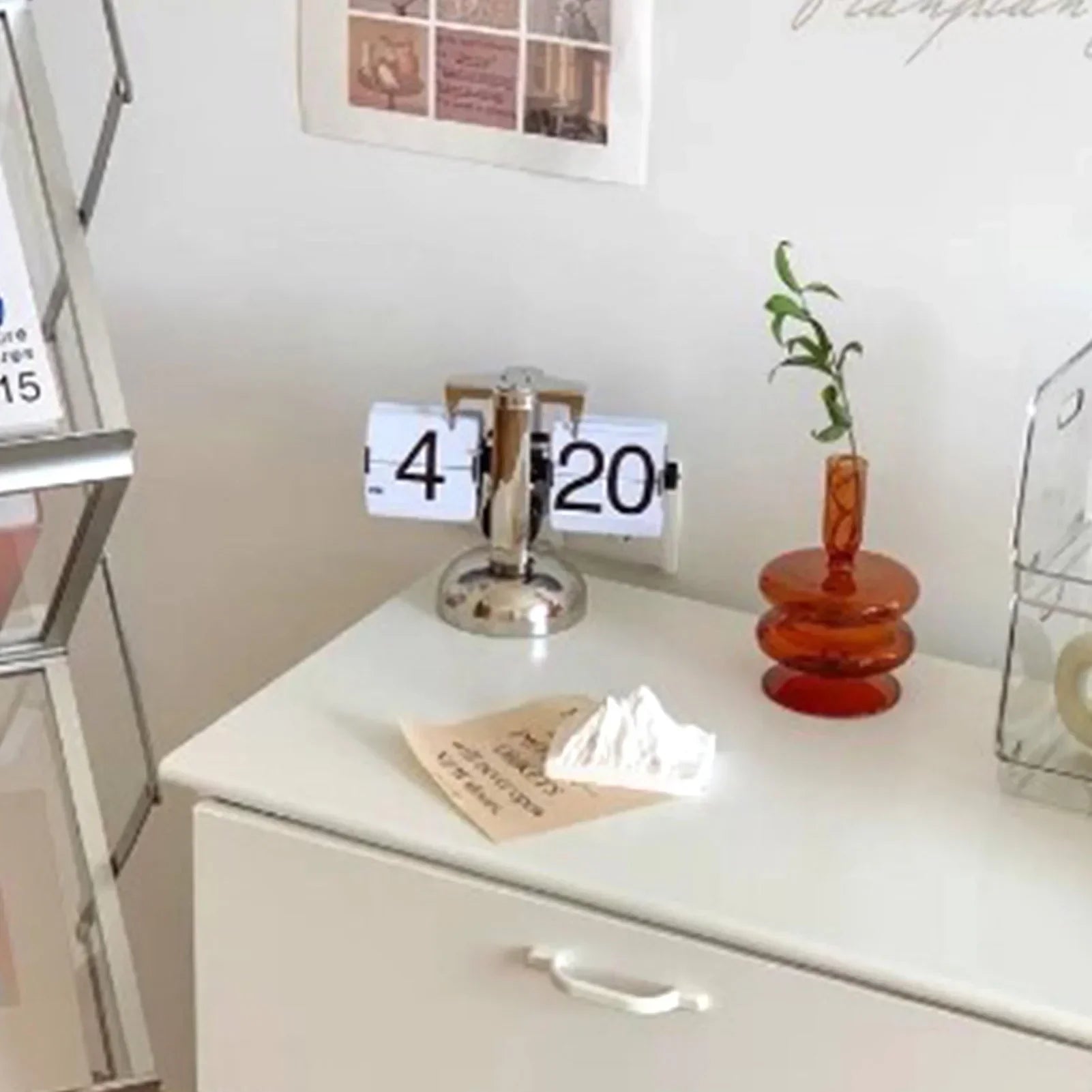 Fliporia Retro | Mechanical Flip Clock in Vintage Design