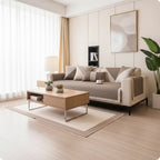 NATURWEFT – Non-Slip Cotton and Linen Sofa Cover for All Seasons