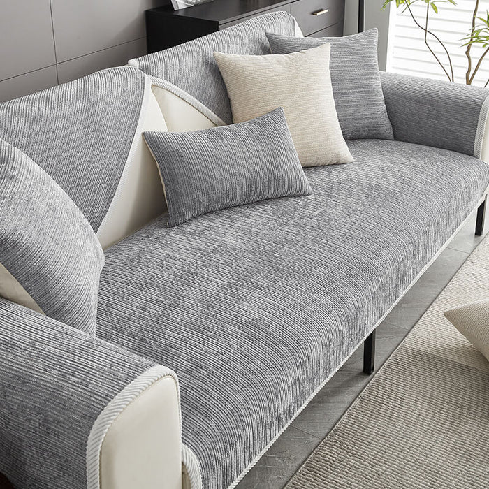 Sofa Cover - Non-Slip Chenille Couch Protector for Pets